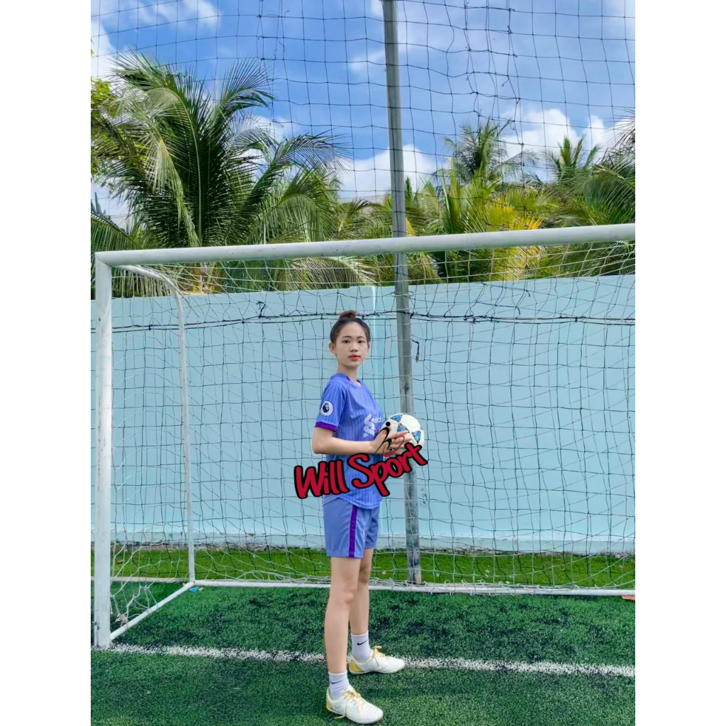 Bộ quần áo bóng đá clb liverpool tím mùa giải 2024