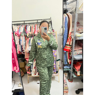 Đồ bộ pijama lụa xước TK 2CE tay dài