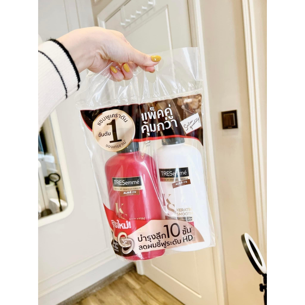 Combo dầu gội xã tresemme thái