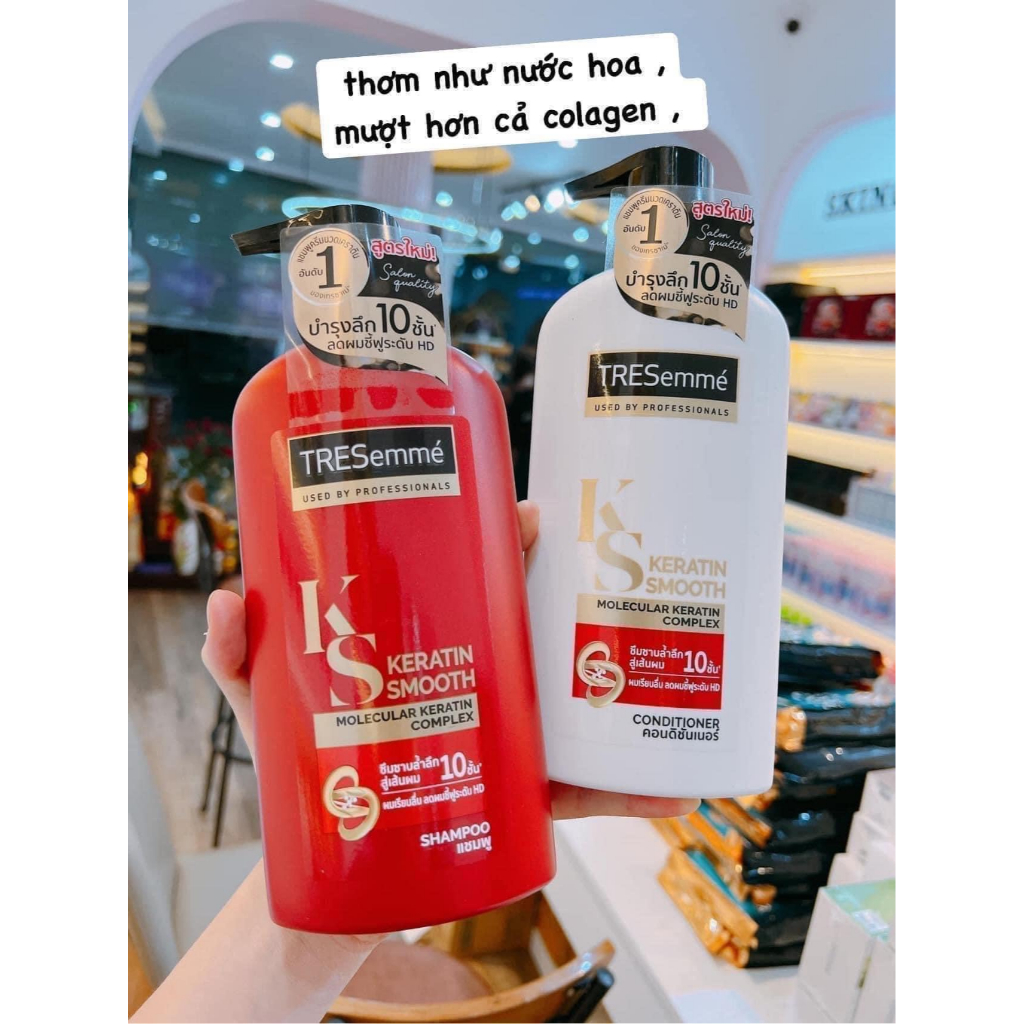 Combo dầu gội xã tresemme thái