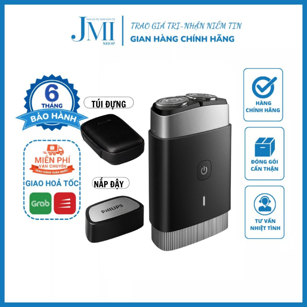 Máy cạo râu chính hãng philips,mini nhỏ gọn PQ888 jmi shop - jmi group