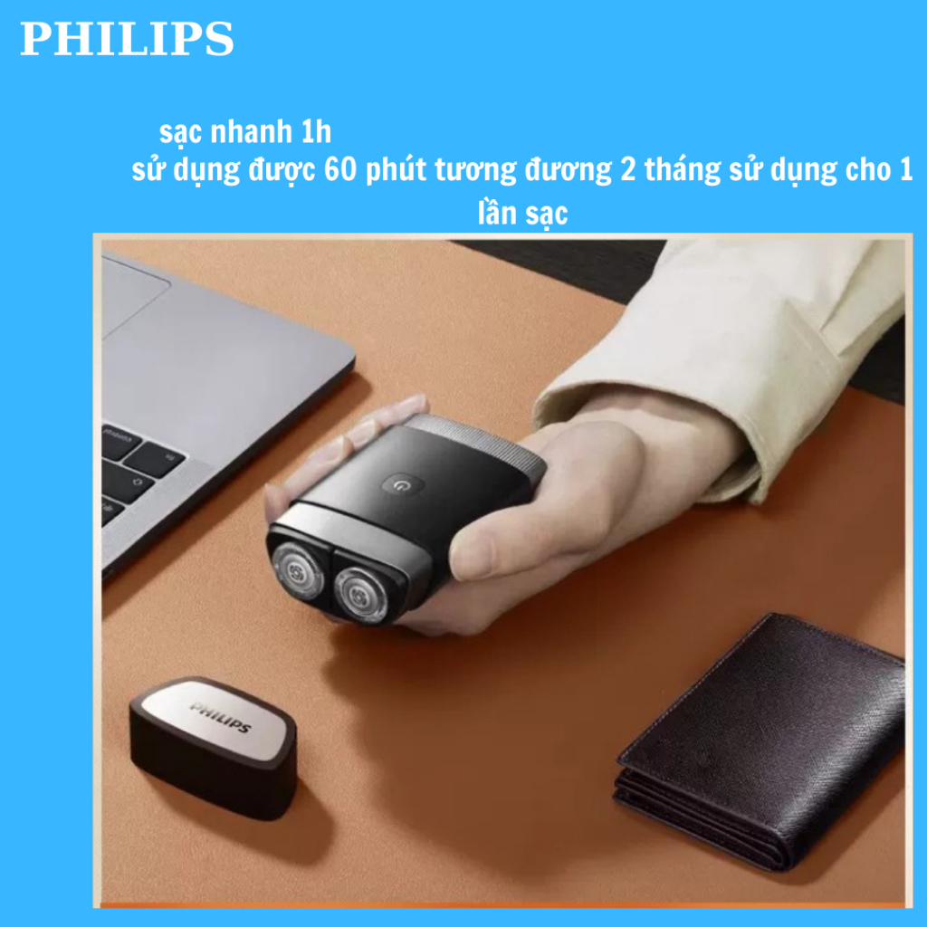 Máy cạo râu chính hãng philips,mini nhỏ gọn PQ888 jmi shop - jmi group