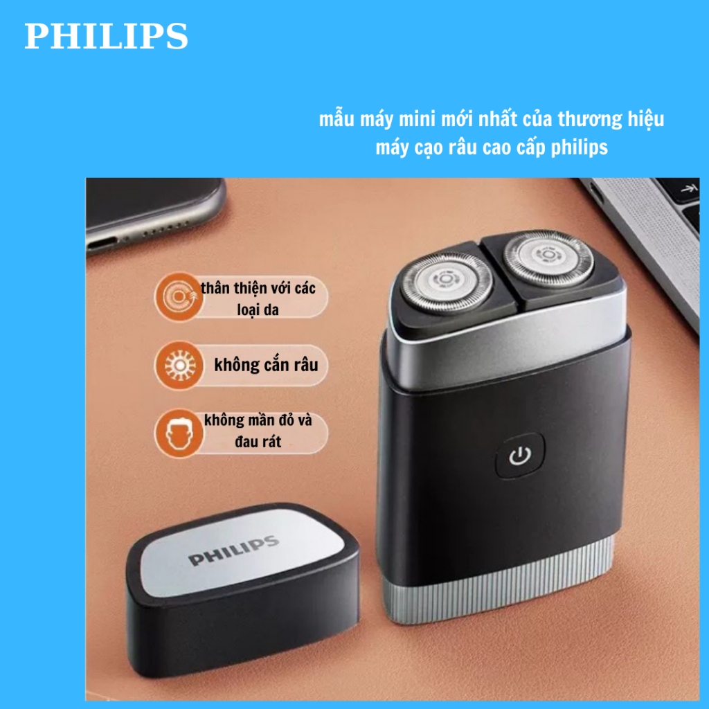 Máy cạo râu chính hãng philips,mini nhỏ gọn PQ888 jmi shop - jmi group