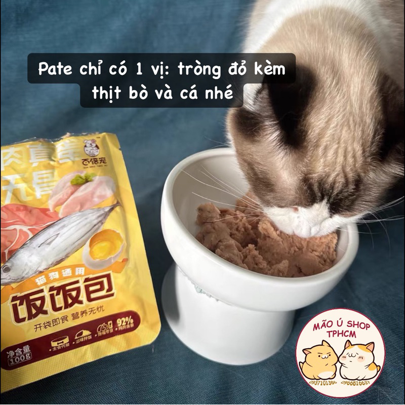 PATE HUNDREG - PATE NỘI ĐỊA TRUNG CHO CẢ CHÓ VÀ MÈO
