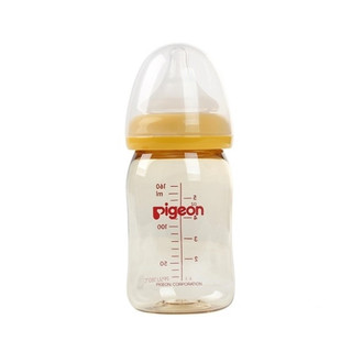 Bình Sữa Pigeon Cổ Rộng PP Plus 160ml/240ml (Hàng nhập khẩu)
