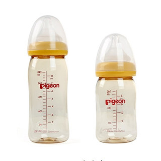 Bình sữa pigeon cổ rộng pp plus 160ml/240ml