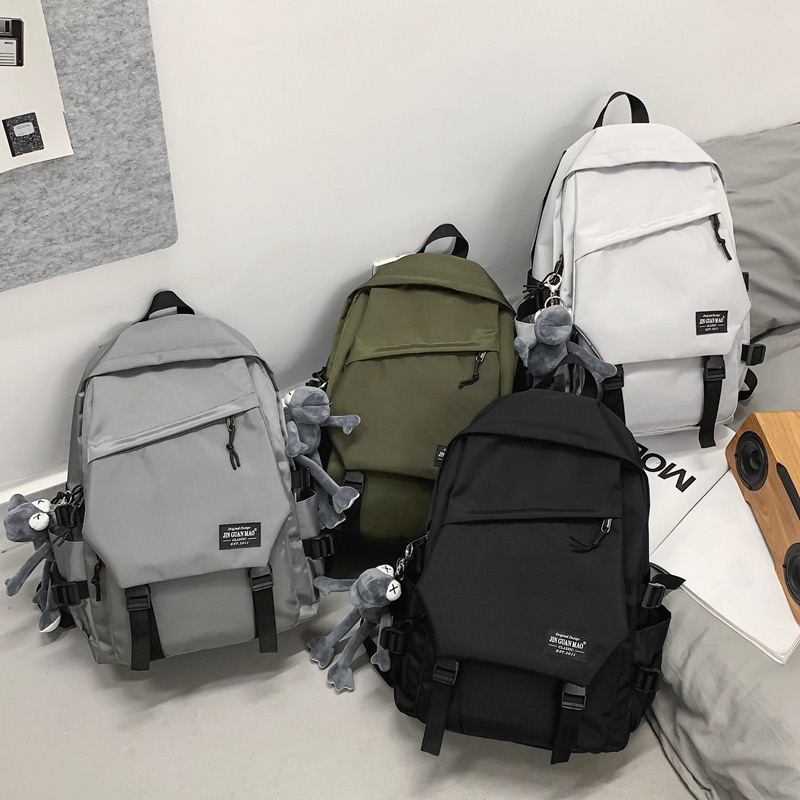 Balo Học Học Kiểu Dáng Đơn Giản, Balo Đi Học Hàng Hot❤️