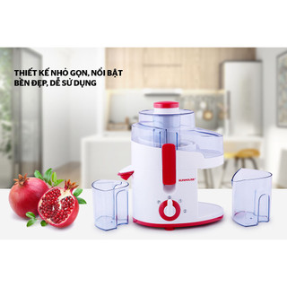 Máy ép hoa quả SUNHOUSE SHD5520, Công suất 260W, Lưới lọc lớn, tính năng vượt trội, lọc gấp 2 lần lưới lọc thường