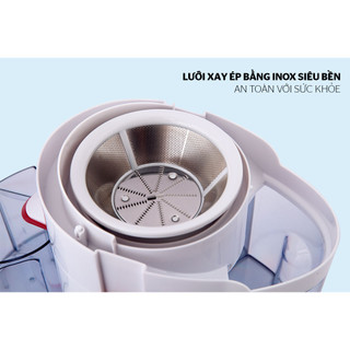 Máy ép hoa quả SUNHOUSE SHD5520, Công suất 260W, Lưới lọc lớn, tính năng vượt trội, lọc gấp 2 lần lưới lọc thường