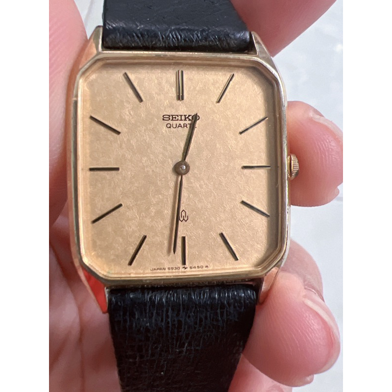 Mặt đồng hồ tank nam hiệu seiko-orient quartz