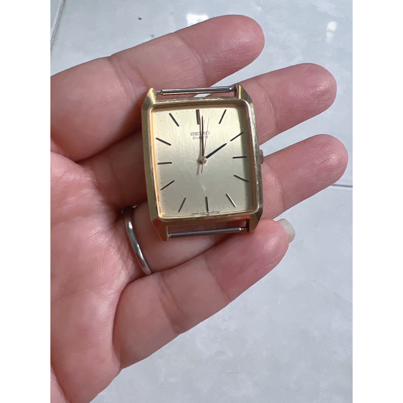 Mặt đồng hồ tank nam hiệu seiko-orient quartz