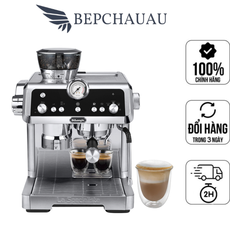 Máy Pha Cà Phê Tự Động DELONGHI EC9355.MB, Máy Pha Cà Phê Gia Đình, Văn Phòng , Made In EU, BH 12 Tháng, Bepchauau