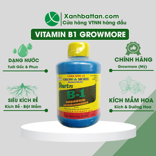 Phân Bón Lá Vitamin B1 Growmore Của Mỹ Chuyên Cho Lan chai 235 ml