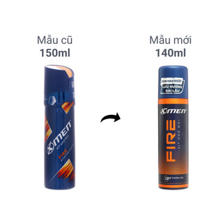 Xịt khử mùi Xmen Fire mạnh mẽ