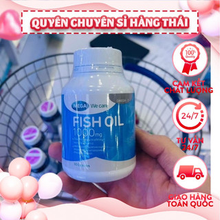Lọ 30viên dầu cá mega fish oil thái lan