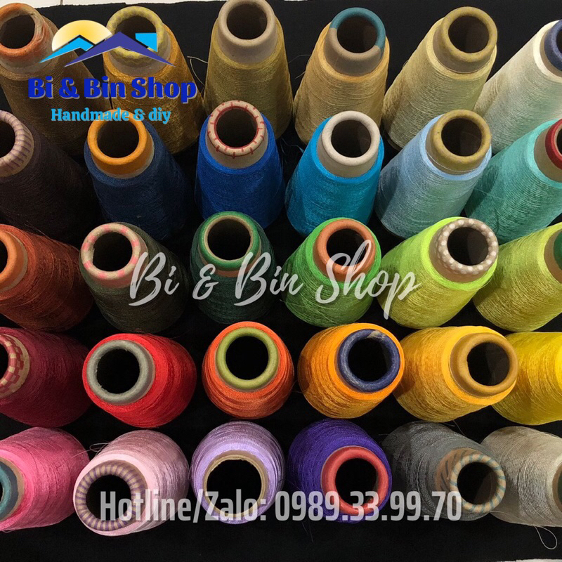Chỉ Nilon Số 4 (210D/4) May Ba Lô Tui Xách, Xỏ Cườm Làm Tua Rua