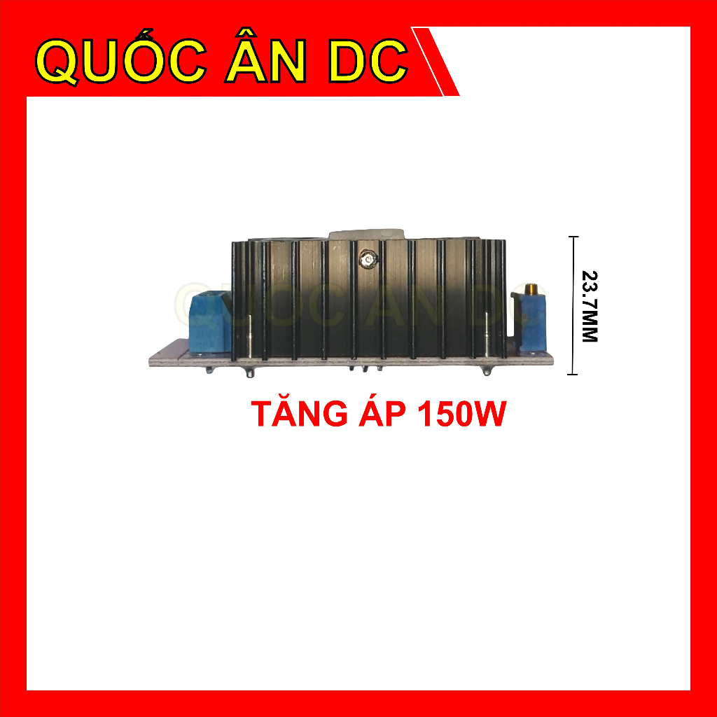 Mạch Tăng Áp DC 150W điện áp 10 - 32V đến 12V-35V, dòng điện ngõ ra max 10A