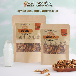 Hạt Óc Chó Vàng Tách Vỏ Nhân Rang Chín Hữu Cơ Nhập Khẩu Mỹ POLINUTS 200g 500g
