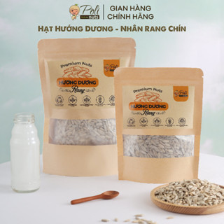 Hạt Hướng Dương Nguyên Vị Tách Vỏ Nhân Rang Chín Organic Hữu Cơ 190g 485g POLINUTS