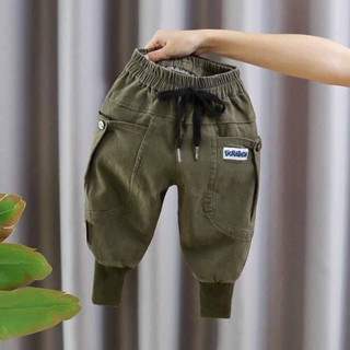   8-19kg  quần kaki dài túi bo gấu vải kaki mềm đẹp cho bé traio 