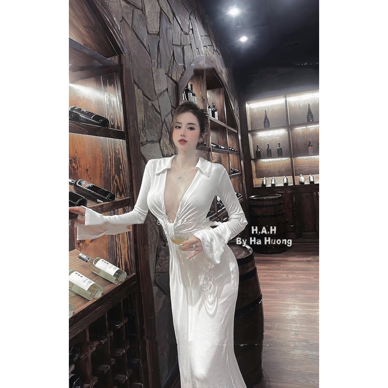 Váy body nhúng siêu hot lun rồi ce ơi, hàng 2 lớp có lót ce khỏi lo lộ nha xịn đẹp lắm lun Size SM