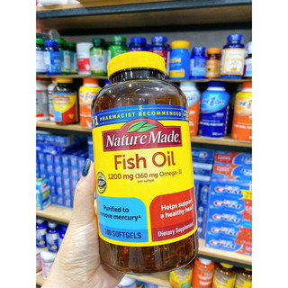 Nature Made Fish Oil 1200mg 360mg 200v