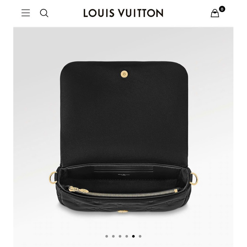 Túi đeo chéo nữ LV wallet da bò mềm mịn hộp nam châm nguyên seal 2 lớp