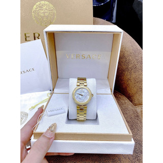 Đồng hồ nữ versace ladies idya goldw 34mm- máy swiss- chống nước - bảo hành 24 thángg
