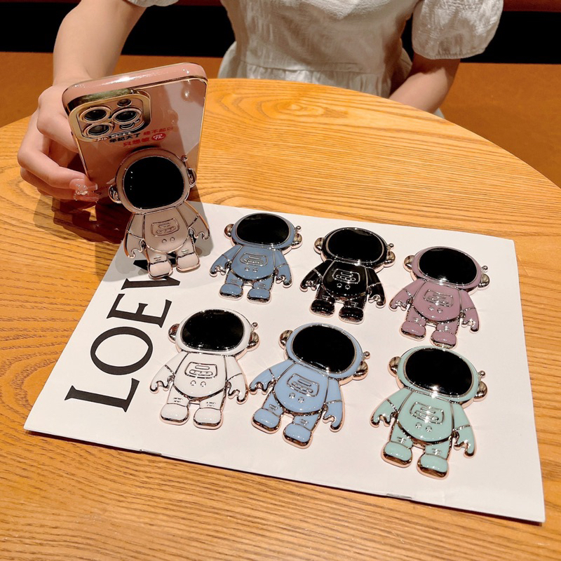 Pop giá đỡ điện thoại phi hành gia loại bóng dùng dán vào ốp lưng trang trí - TENCASESHOP