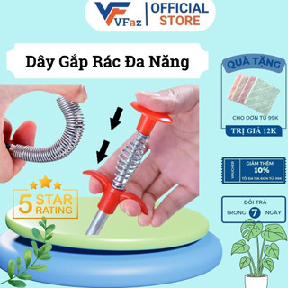 Dây Thông Tắc Cống Lò Xo VFaz Gắp Rác Đa Nặng Tiện Dụng