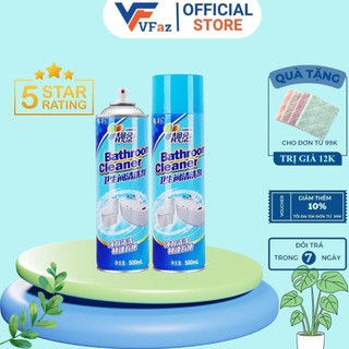 Bình Xịt Bọt Tuyết Nano Bạc Cao Cấp VFaz Chuyên Dùng Cho Nhà Vệ Sinh, Nhà Tắm, Nhà Bếp, Xoong Nồi, Chậu Rửa