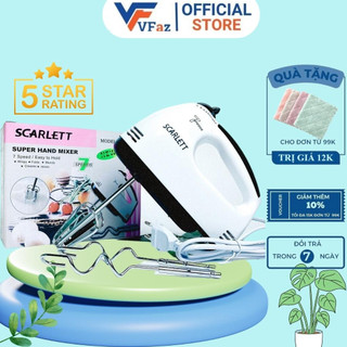 Máy Đánh Trứng Cầm Tay 7 Cấp Độ Cao Cấp Đánh Trứng Đánh Kem Trộn Bột 4 Que Đánh Tiện Dụng VFaz