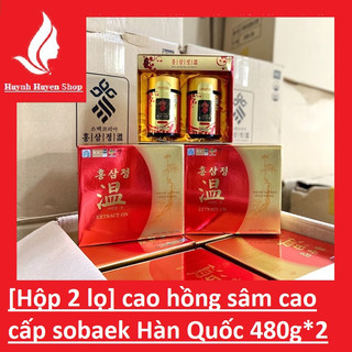 [Auth-Giá sỉ] Cao Hồng Sâm Sobaek 6 năm tuổi cao cấp Hàn Quốc loại cao cấp đậm đặc date mới