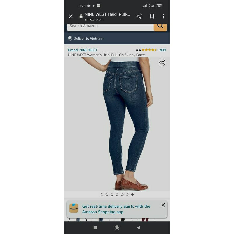 Quần jean nine west siêu sale