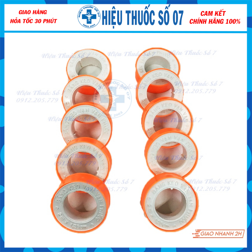 Combo 10 cuộn băng keo liên kết - Băng keo vải - Băng keo đá gà - Cố định kim tiêm