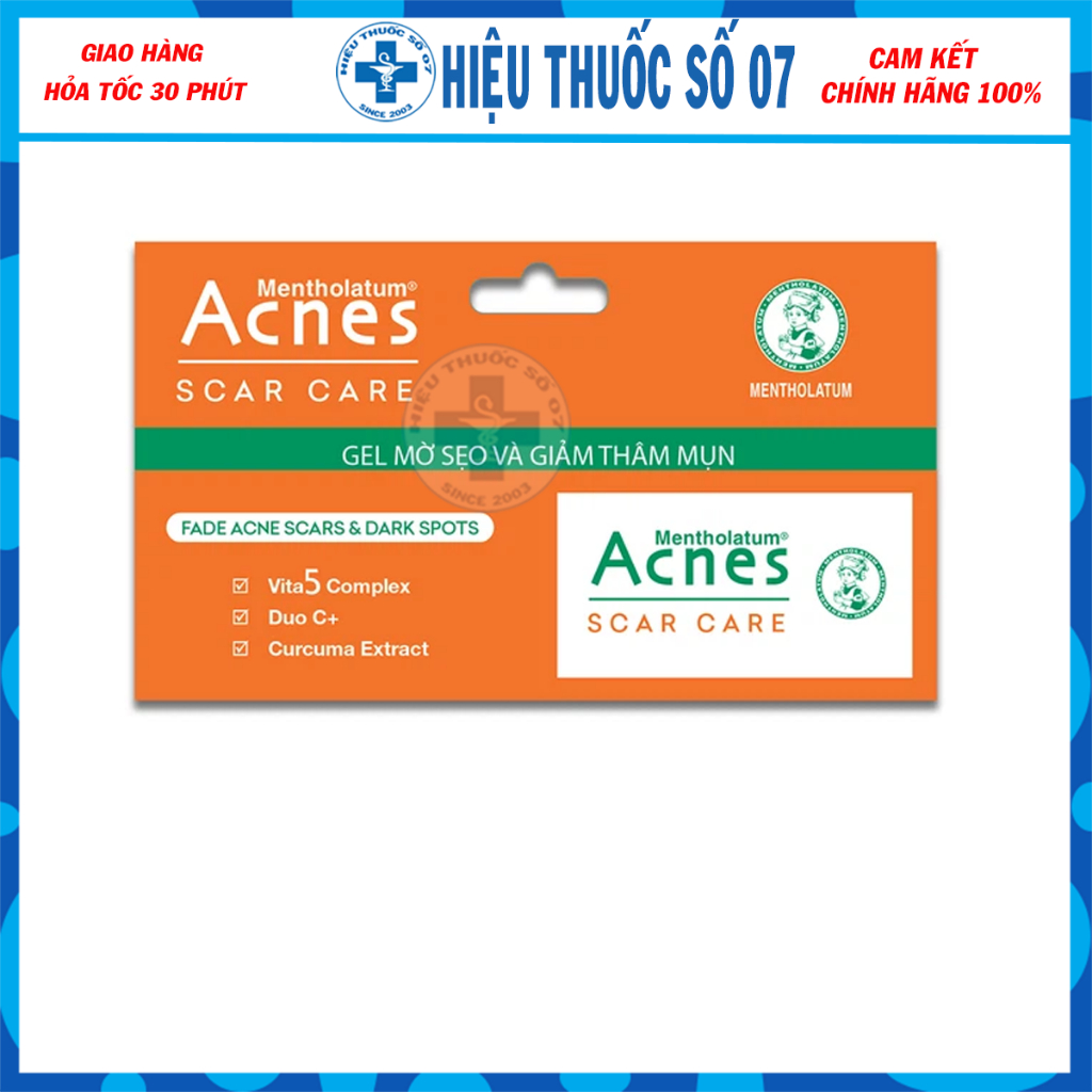 Kem mờ thâm, liền sẹo do mụn Acnes Scar Care tuýp gel 12g cho da dầu, da hỗn hợp cả nam và nữ