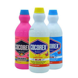 Tẩy Quần Áo Trắng/ Áo Màu Cocorex Malaysia 500ml & 1L