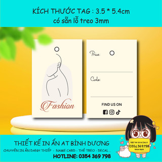 thẻ treo mác quần áo 2000 cái