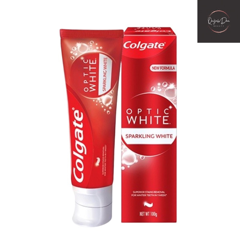 Kem đánh răng Colgate Optic White Plus Shine làm trắng sáng răng