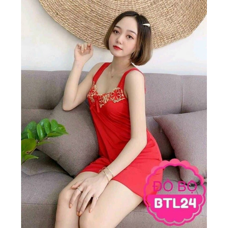 Đồ bộ nữ thun lạnh đùi dây bản