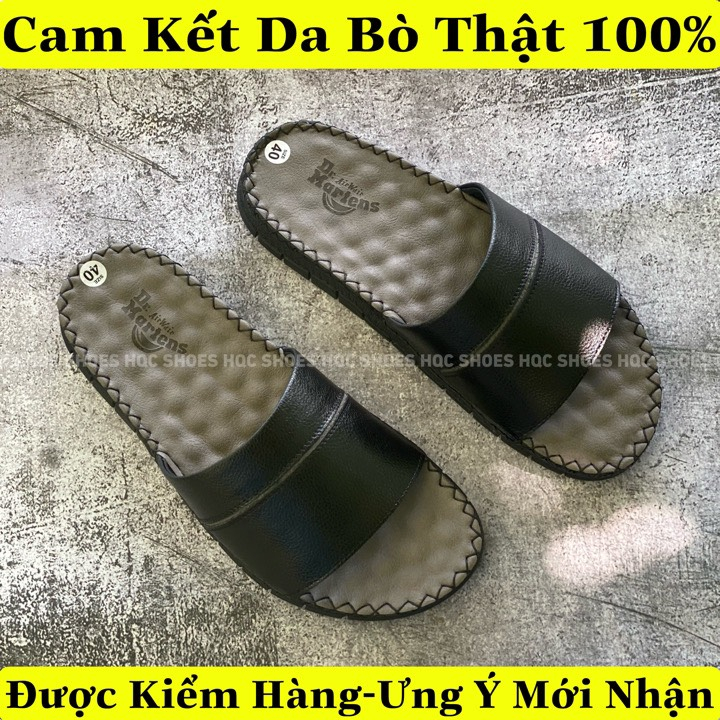 Dép nam da bò cao cấp phong cách thời trang trẻ trung AQ098