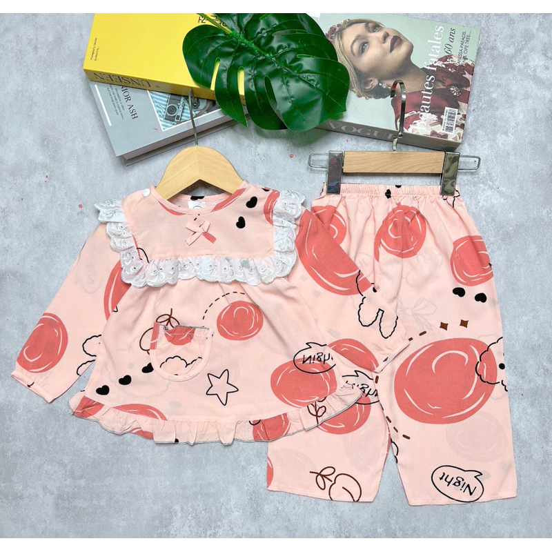 BỘ TOLE / LANH BÉ GÁI TAY DÀI QUẦN DÀI