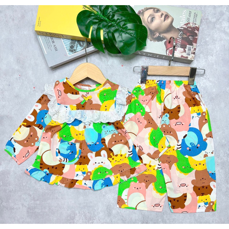 BỘ TOLE / LANH BÉ GÁI TAY DÀI QUẦN DÀI