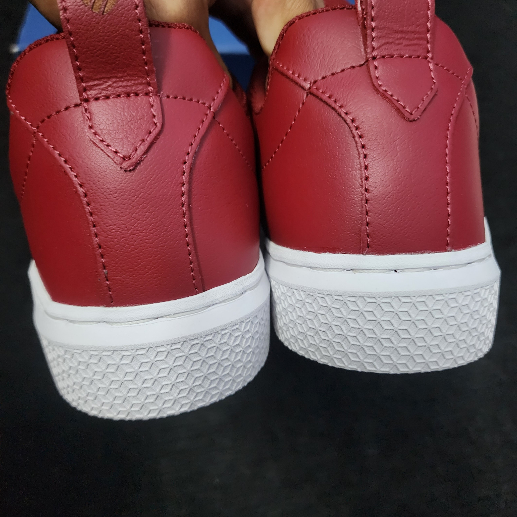 Giày Kswiss họa tiết đỏ đô nam nữ