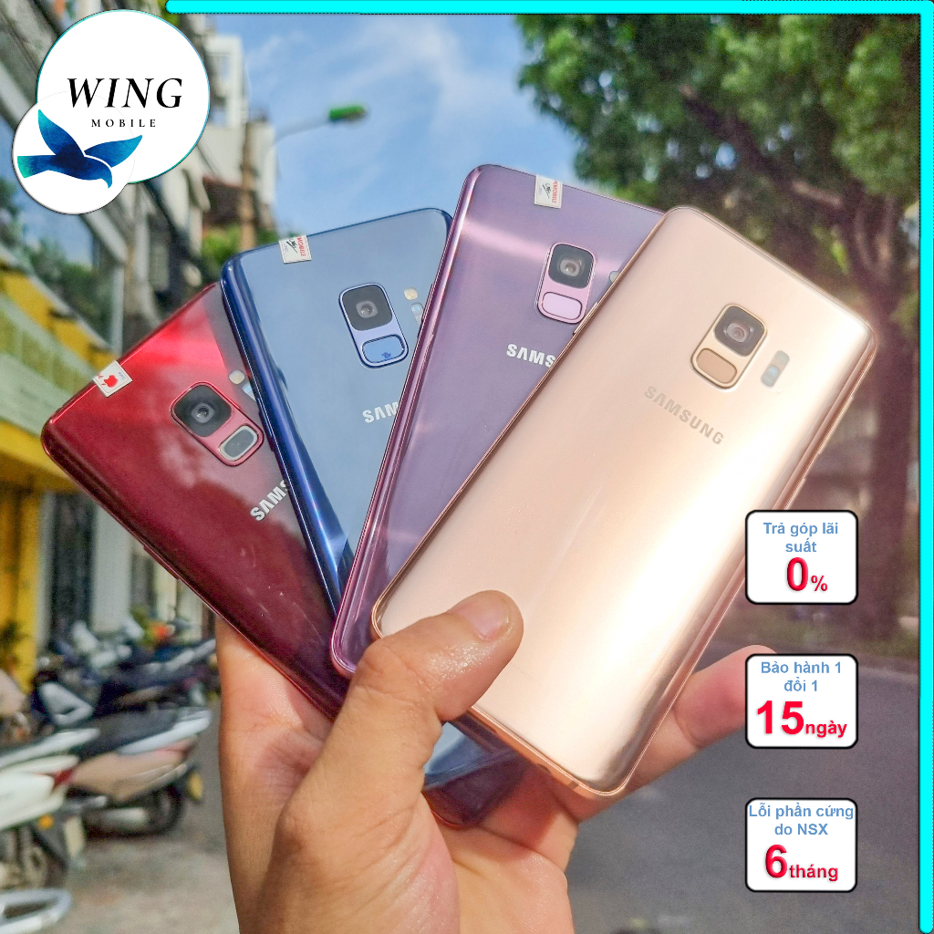 Điện thoại Samsung Galaxy S9 64GB 2SIM Siêu Phẩm Tràn Viền - Hàng 99%