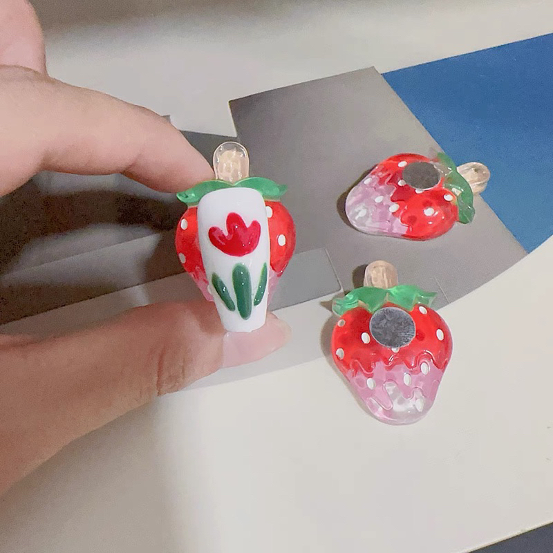 HOLIDAYNAIL Set 5 đế móng nam châm hình trái cây phiên bản mini