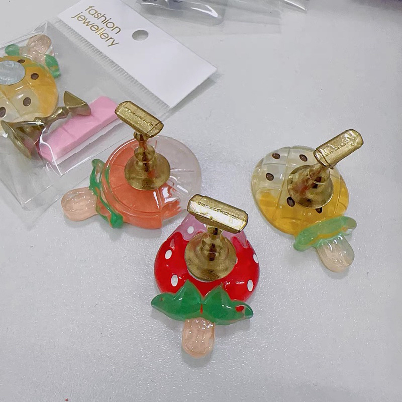 HOLIDAYNAIL Set 5 đế móng nam châm hình trái cây phiên bản mini