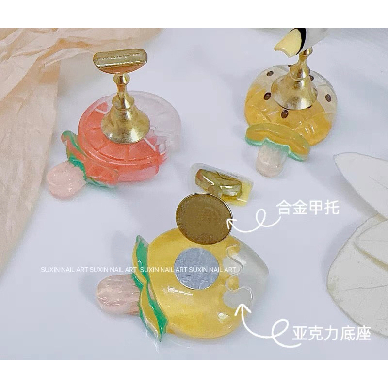 HOLIDAYNAIL Set 5 đế móng nam châm hình trái cây phiên bản mini