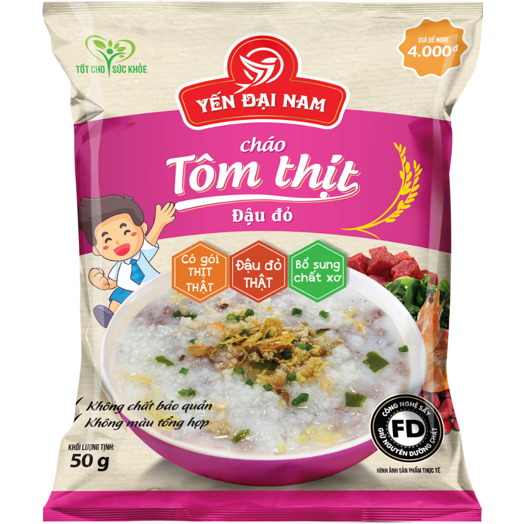 Cháo tôm thịt