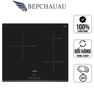 Bếp từ 3 vùng nấu bosch pid775dc1e, công suất 4600w, made in spain, bh 12 tháng, bepchauau
